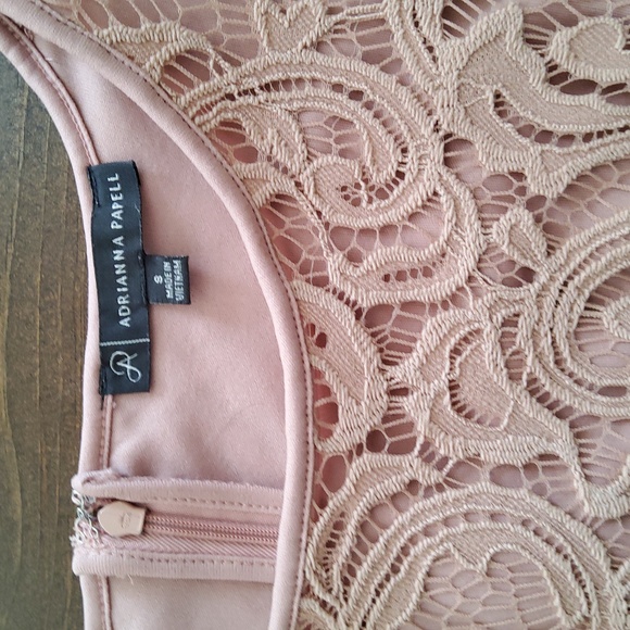 Adrianna Papell Pastel Lace Shirt - Picture 3 of 7